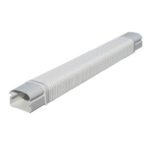 TS flexibele verbinding 520mm MF62-OPT wit (RAL9010)