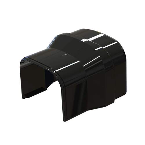 TS verloopsok 102-75mm RC102/75-OPT zwart (RAL9005)