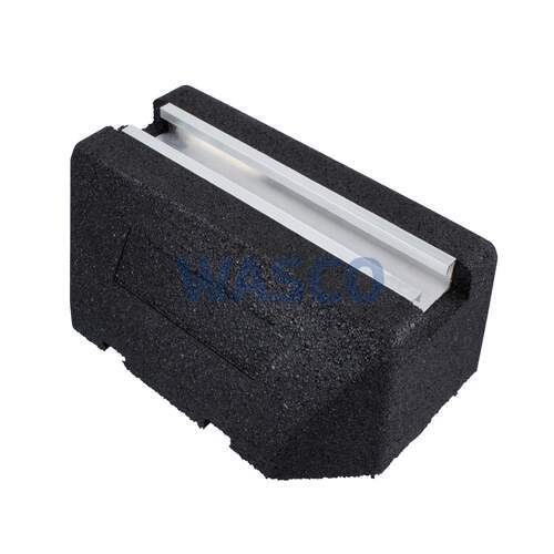 Aircobase 250 opst.balk met rail 250x185x95mm
