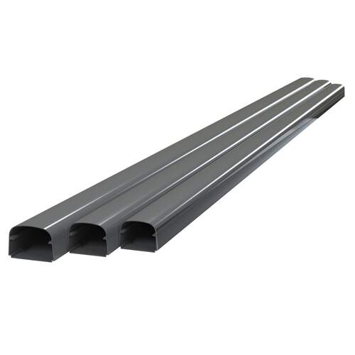 TS leidinggoot 2 mtr T75-OPT antraciet (RAL7016)