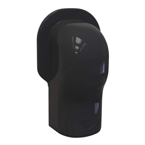 TS muur afdekkap TMQ102-OPT zwart (RAL9005)