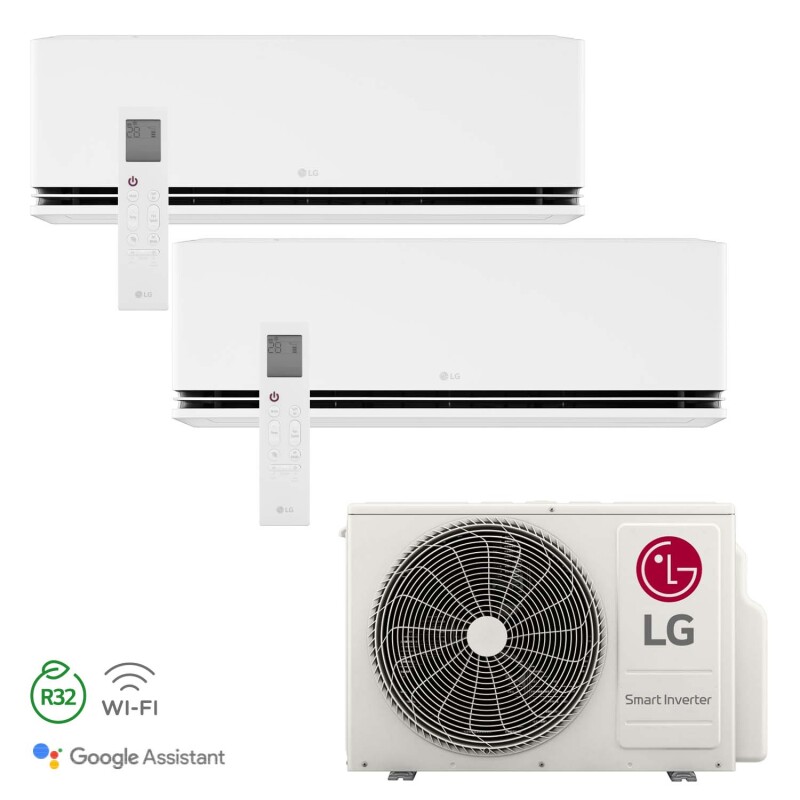 MU2R15 + 2x P09SND LG DUALCOOL AI AIR Special Multisplit 4,1kW SET
