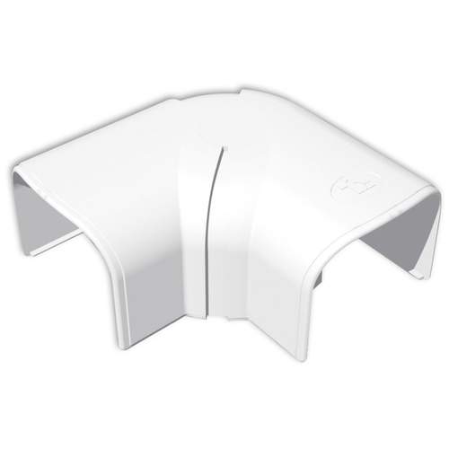 TS verstelbare platte bocht 80-140gr CPS75-OPT wit (RAL9010)