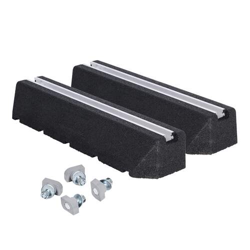 Aircobase 600 opst.balk set met rail 600x185x95mm