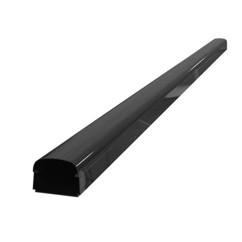 TS leidinggoot 2 mtr T75-OPT zwart (RAL9005)